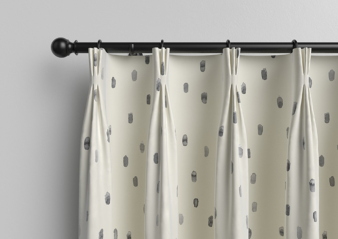 Ink Spots, Grey - Made to Measure Curtains - Image 11